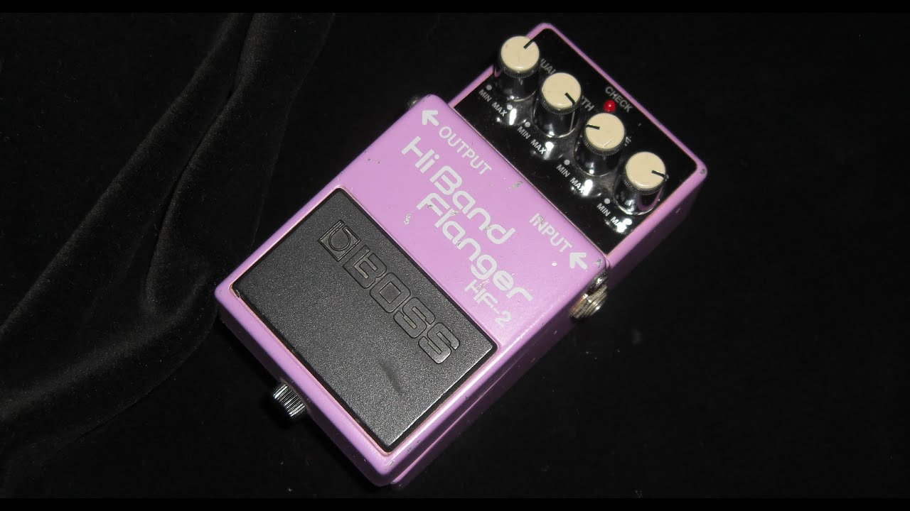 Boss HF-2 - Hi Band Flanger - HF2 - YouTube