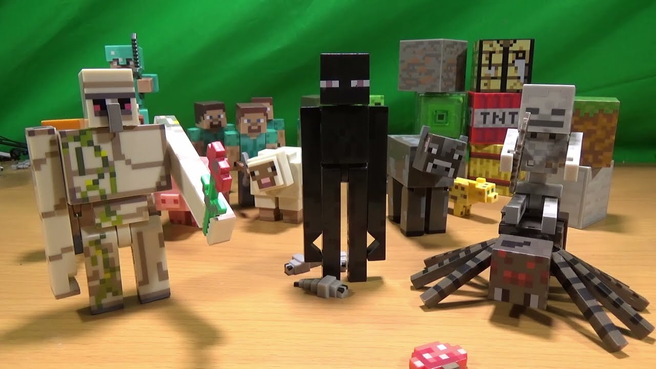 紹介してなかったマイクラのアクションフィギュア Minecraft Action