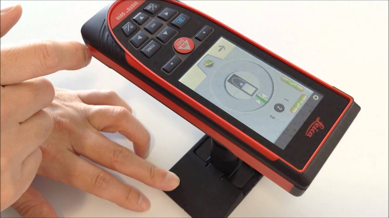 レーザー距離計 DISTO S910 : 2点間距離を測るP2P機能 / 詳細情報の