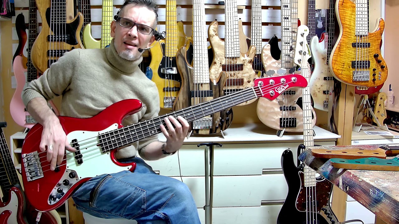 BASS DEMO: High End MIJ Bass Guitars; Crews Maniac Sound JB Modern