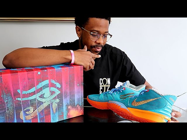 CNCPTS KYRIE 7 HORUS REVIEW & ON FEET!!!! - YouTube