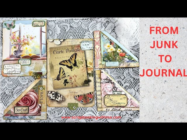 IT'S ALL JUST JUNK ~ FROM JUNK TO JOURNAL ~ #eswingingitwednesday