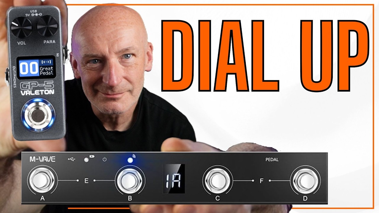 VALETON GP-5 AND M-Vave CHOCOLATE PLUS MIDI Connection, Live Rig