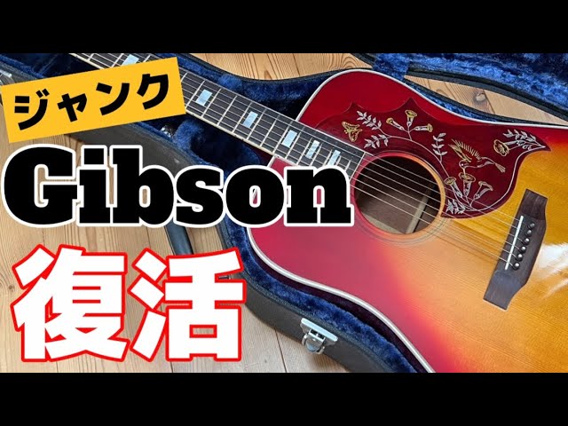 Imperfect Item] Gibson is back! (1976 Gibson Hummingbird / Norlin