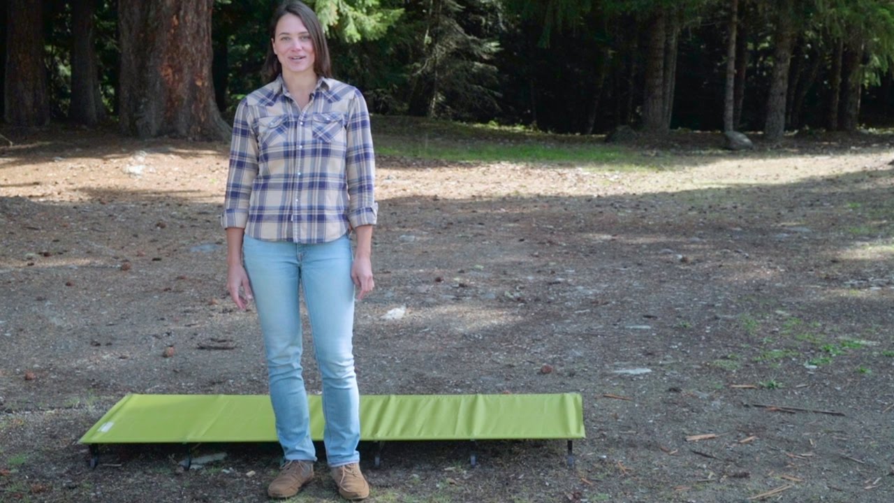 Therm-a-Rest UltraLite Cot™ Setup Instructions - YouTube