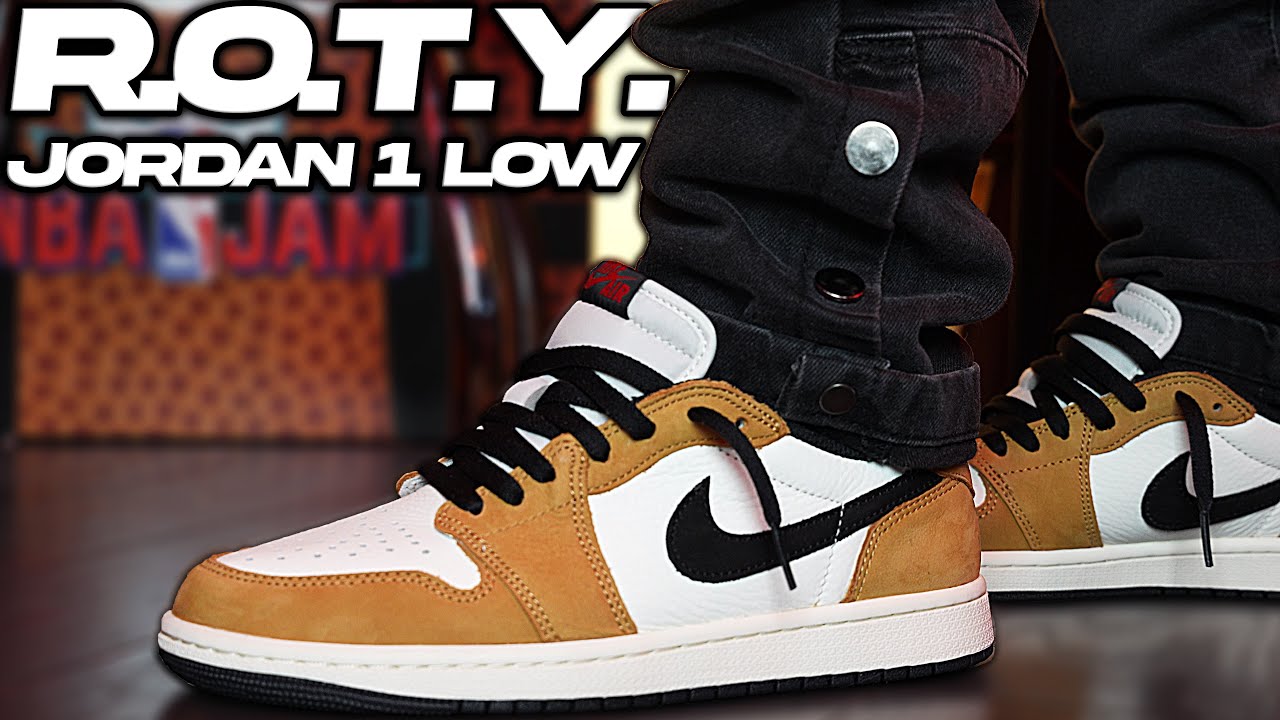 Air Jordan 1 Low OG Rookie of the Year Review and On Foot - YouTube