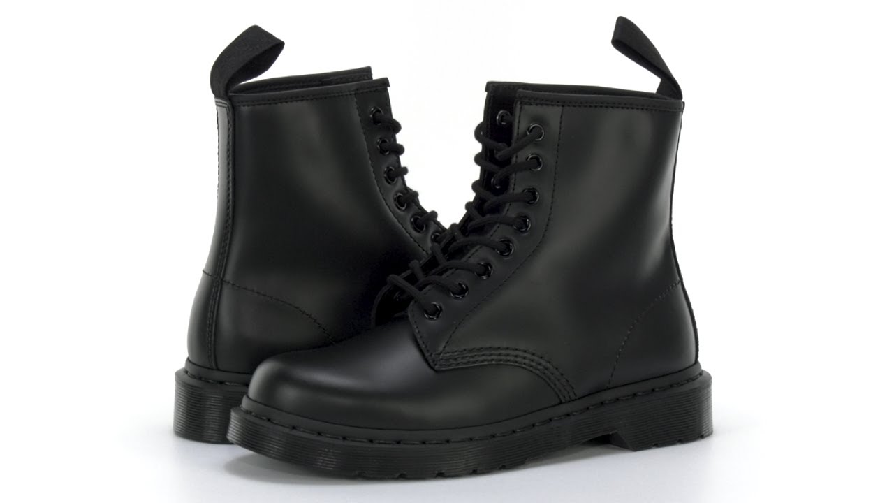 Unisex Dr. Martens 1460 Mono Boots | Zappos.com