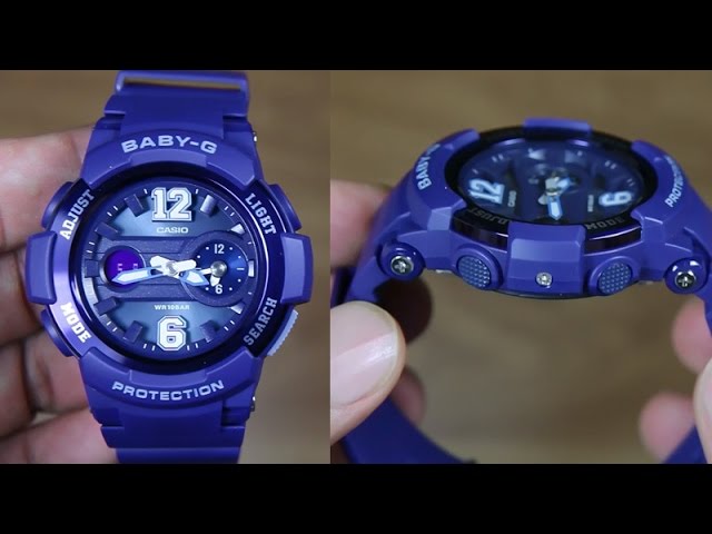 Casio Baby-G BGA-210-2B2 - UNBOXING - YouTube