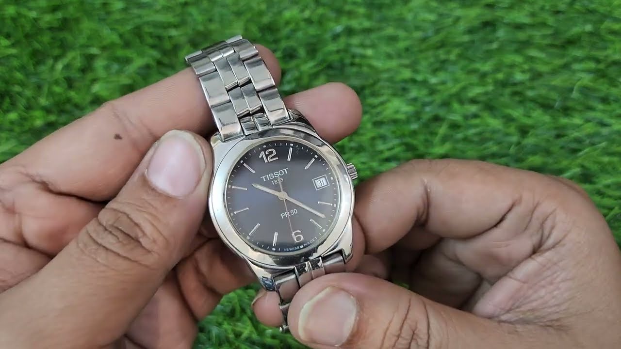 TISSOT T-Classic PR50 J376/476 Men's Watch - YouTube