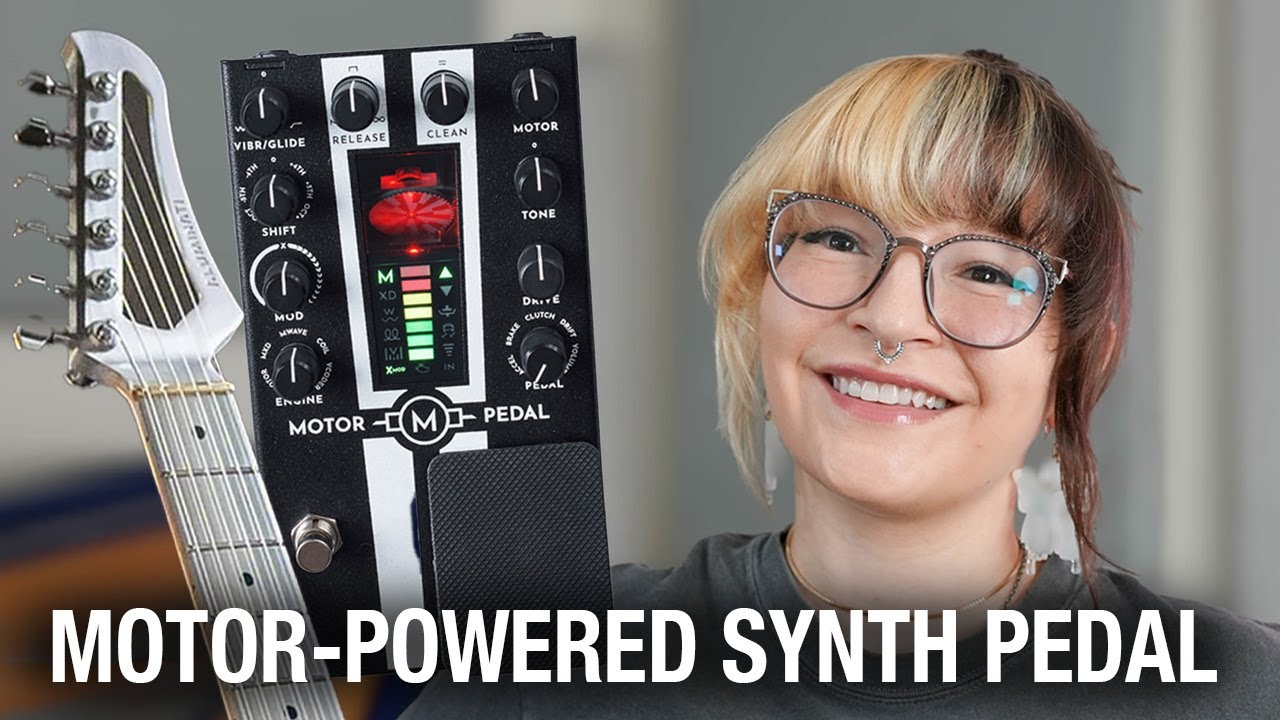 Gamechanger Audio Motor Pedal - 物理的現象を音源として利用している