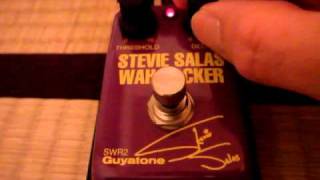 GUYATONE STEVIE SALAS WAH ROCKER-SWR2- - YouTube