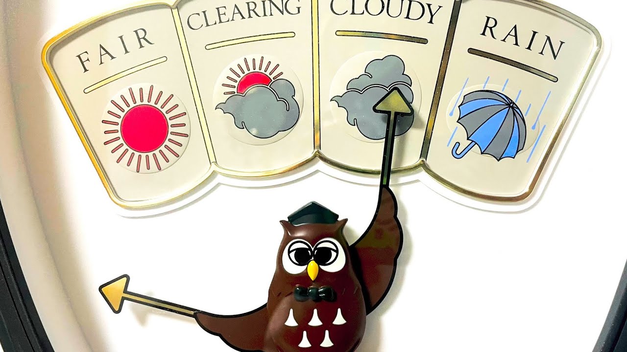 RHYTHM SmallWorld Weather clock - YouTube