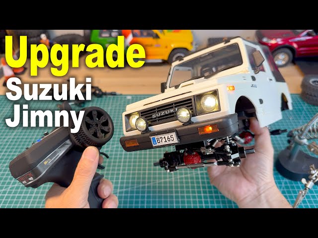 WPL C74-1 Suzuki Jimny(1/10 scale ) Upgrade | Off-road Driving