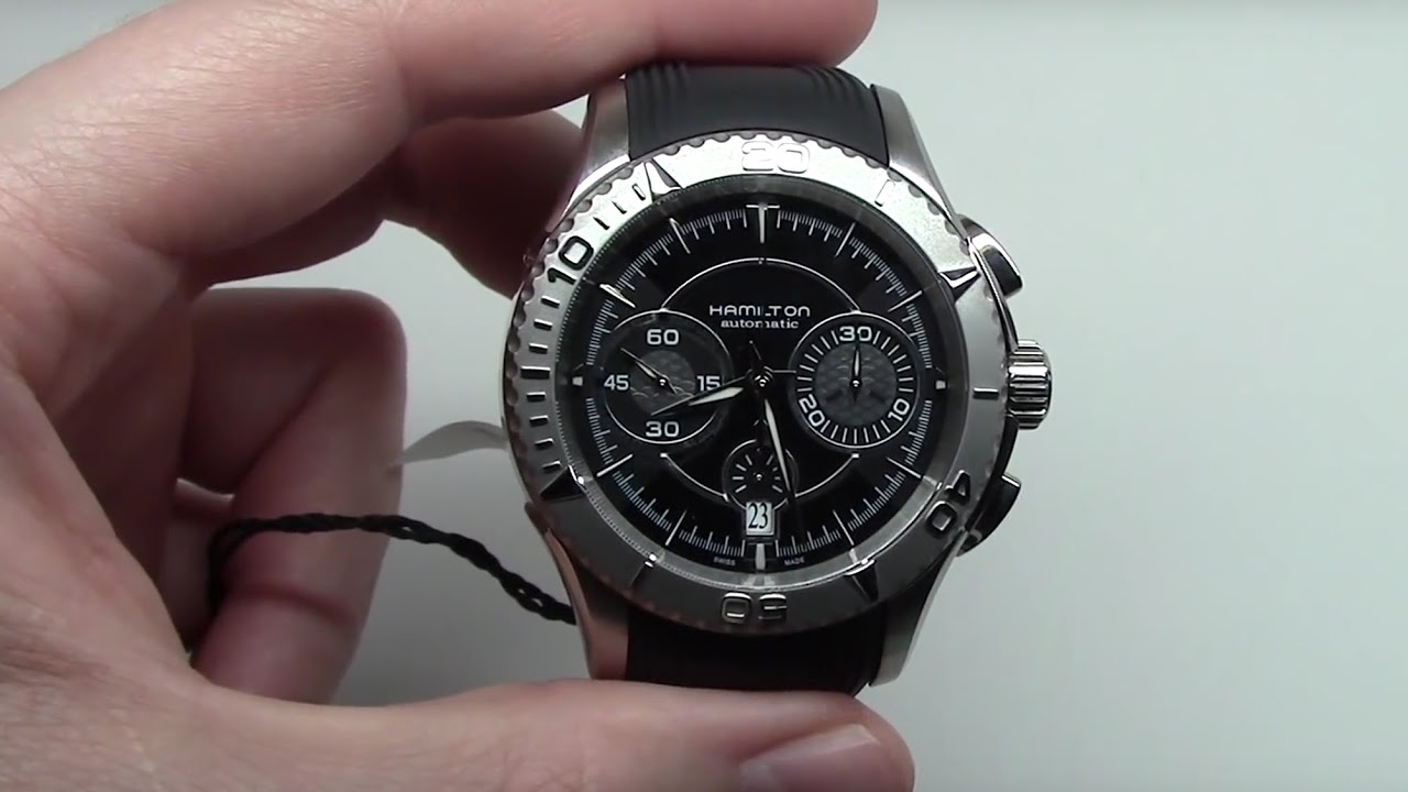 Hamilton Jazzmaster Seaview Chronograph Men's Watch Ref: H37616331