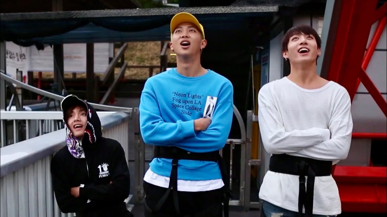 Run BTS!】走れバンタン - EP.9【バンジージャンプ】 - YouTube