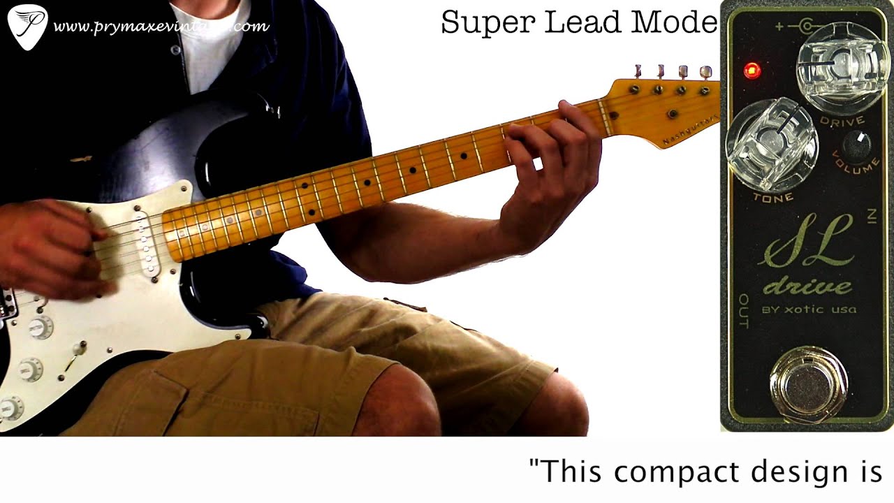 Xotic SL Drive」ミニサイズマーシャル系エフェクターをレビュー