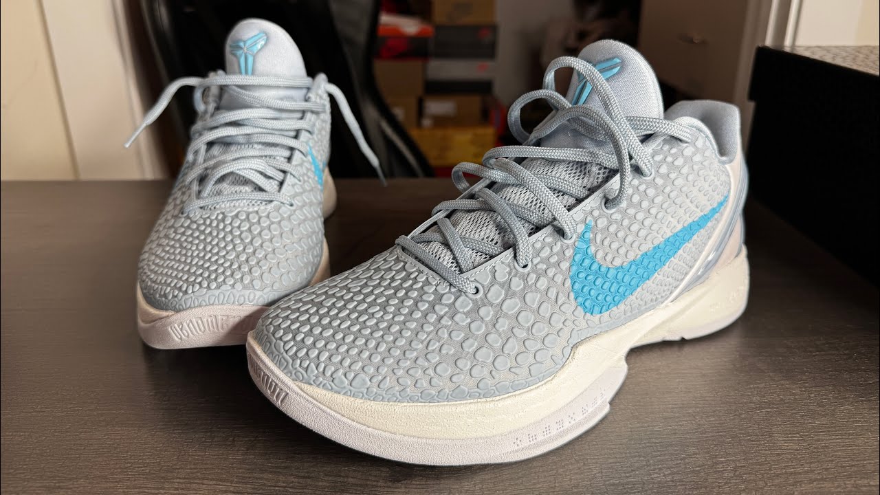 Nike Kobe 6 Caitlin Clark Light Armory Blue - YouTube