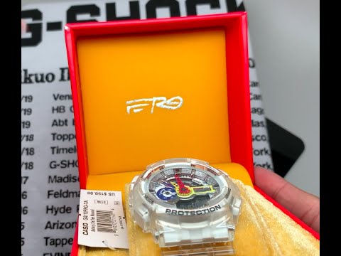 G-shock A$AP FERG Collaborative Limited Edition Casio Watch Review