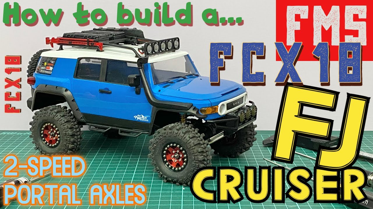プロポ変更！】FMS FJクルーザー！ 1:18 Toyota FJ Cruiser RC