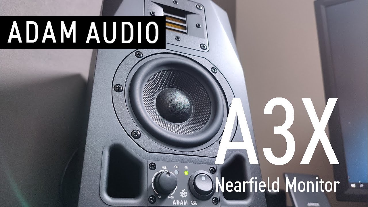 ADAM AUDIO A3X】デスクトップ ニアフィールドモニタースピーカー