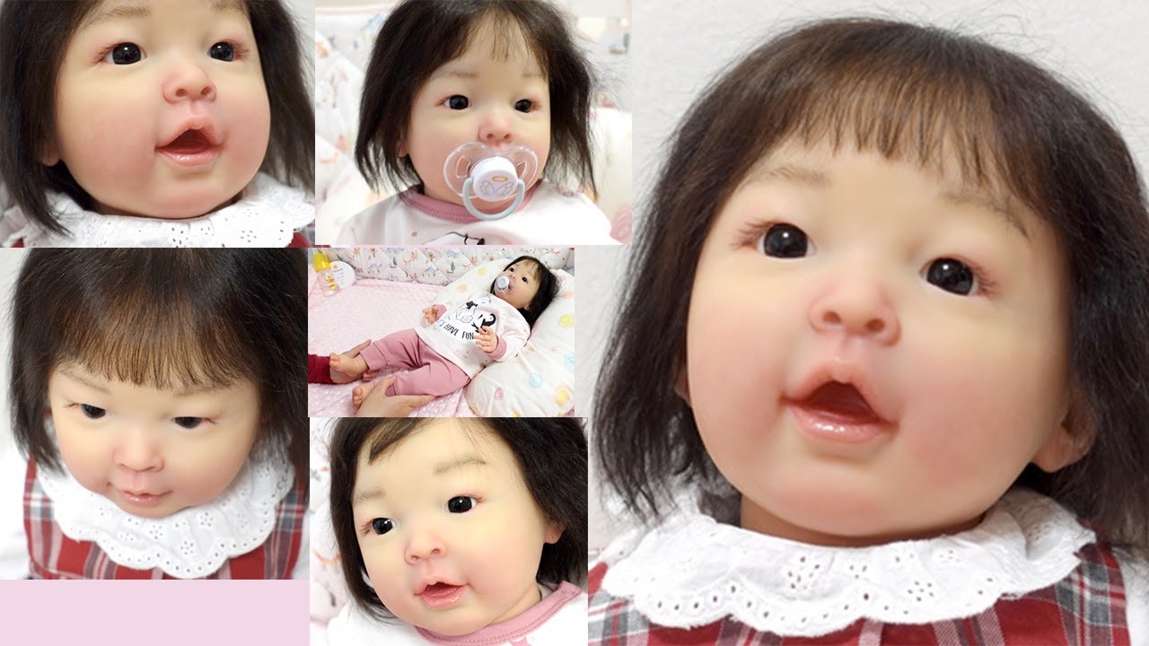 For you] A reborn baby doll that will soothe you with its many