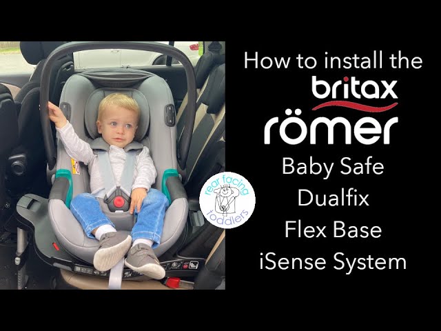 Britax-Römer iSense System Installation, Flex Base, Baby Safe