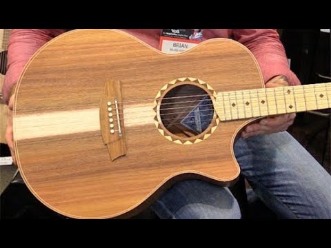SNAMM '17 - Cole Clark Guitars Angel 2 Demo - YouTube