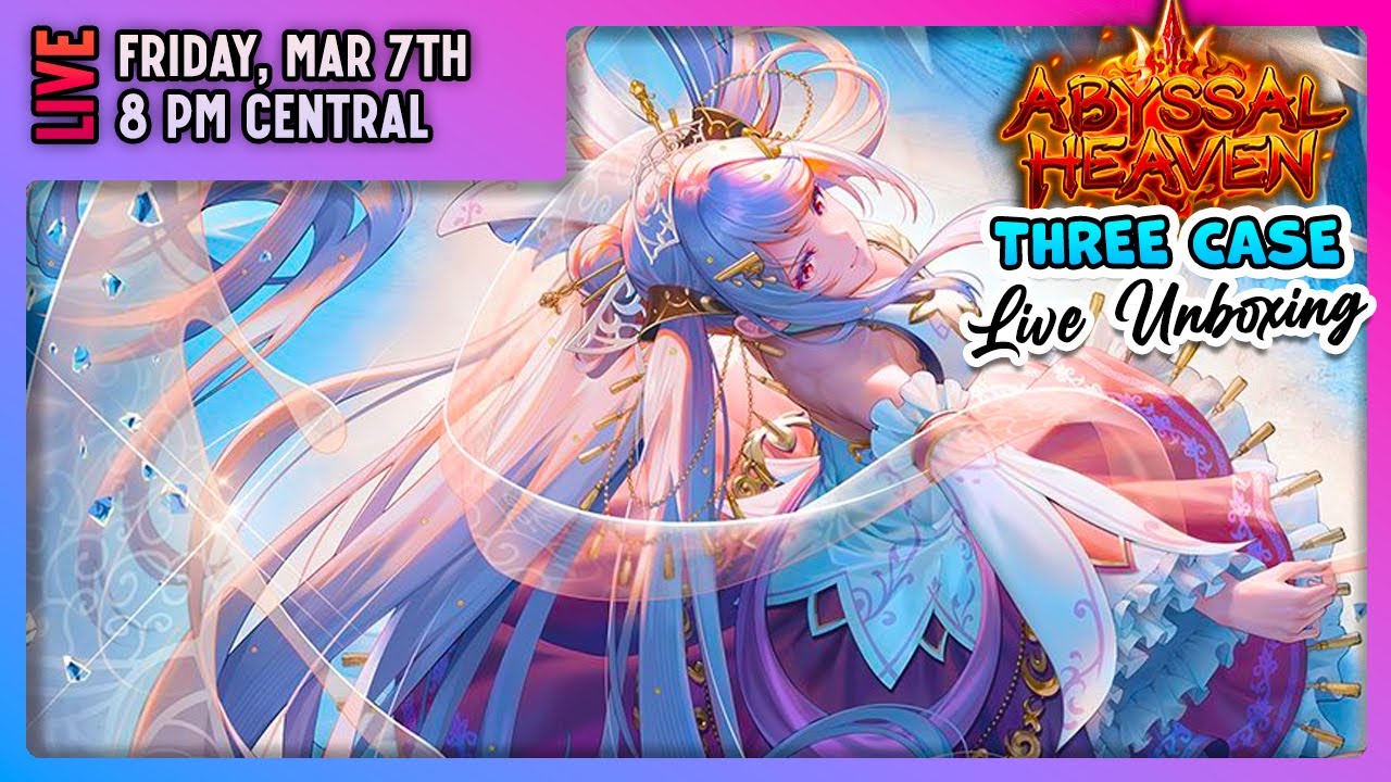 3 CASES of ABYSSAL HEAVEN! | Grand Archive TCG Box Opening - YouTube
