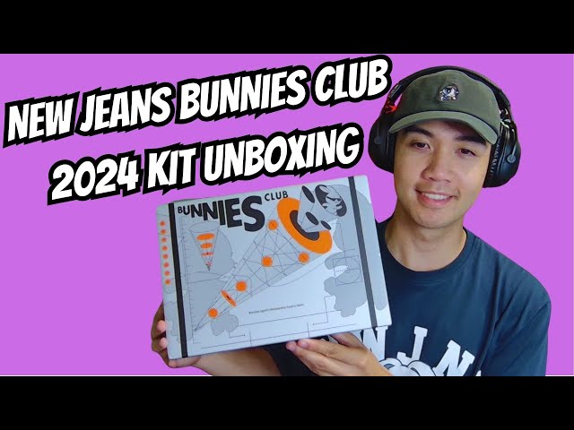 NewJeans Bunnies Club 2024 Membership Kit Unboxing - YouTube
