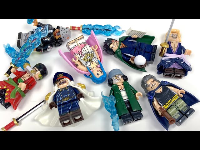 LEGO One Piece 海賊王 X0359 - Dragon | Vivi | Kuma | Zoro | Shiryu