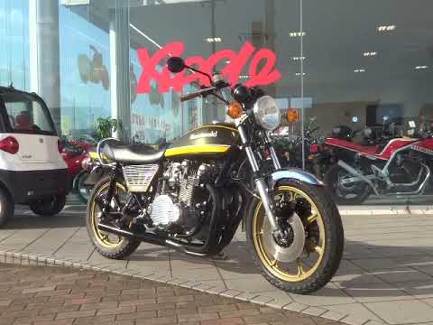 KZ1000 Z1仕様 純正流用キャストホイール CRキャブ - YouTube