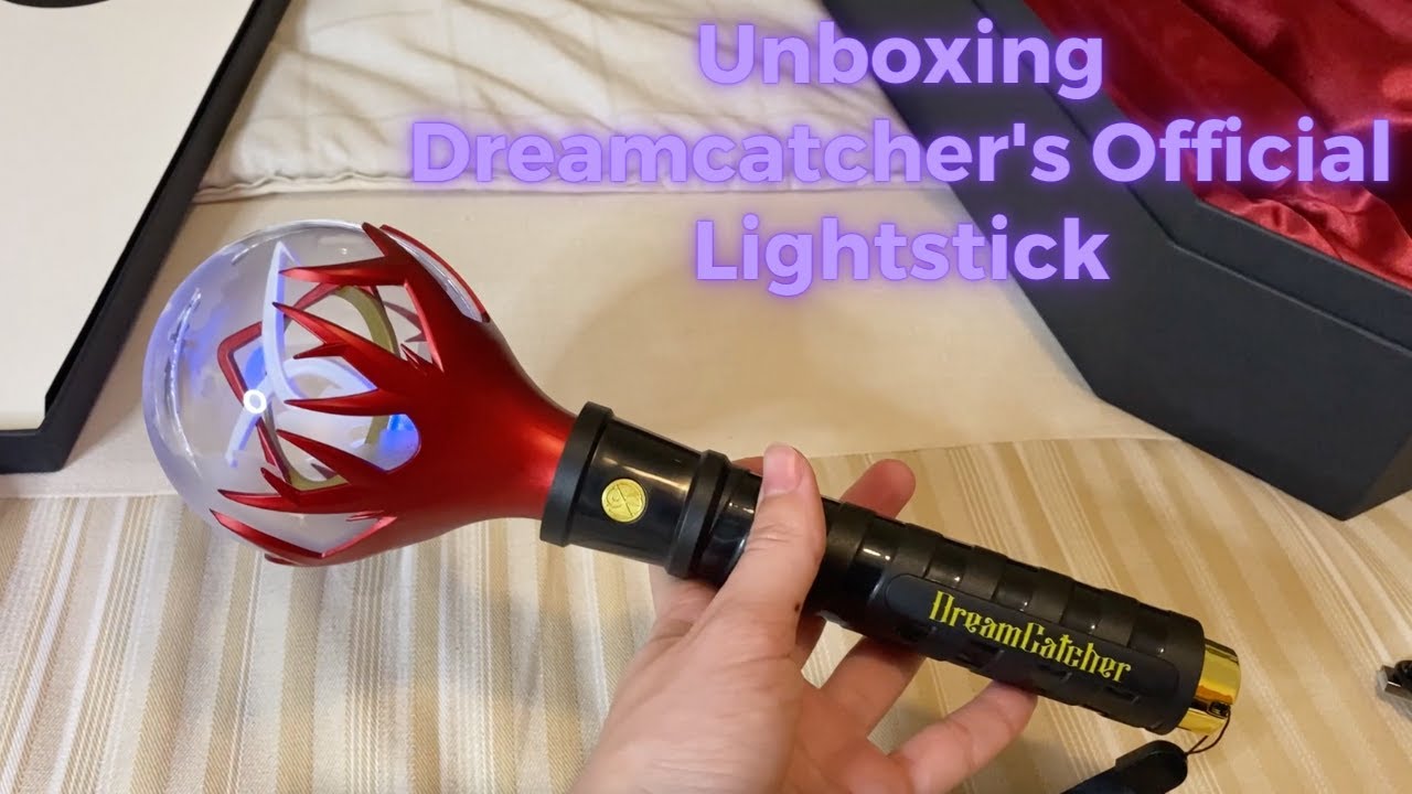 Unboxing Dreamcatcher's Official Lightstick - YouTube