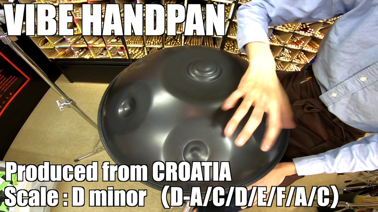 ハンドパン】VIBE HANDPAN(クロアチア産) ハンドパン】VIBE HANDPAN