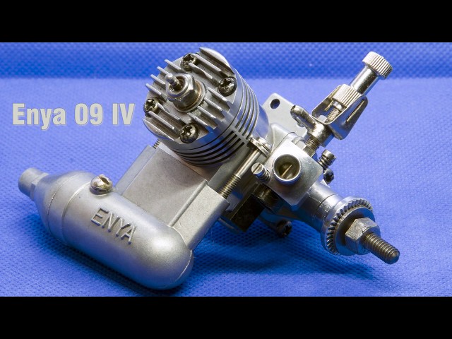 Enya 09 IV - RC glow model engine - YouTube