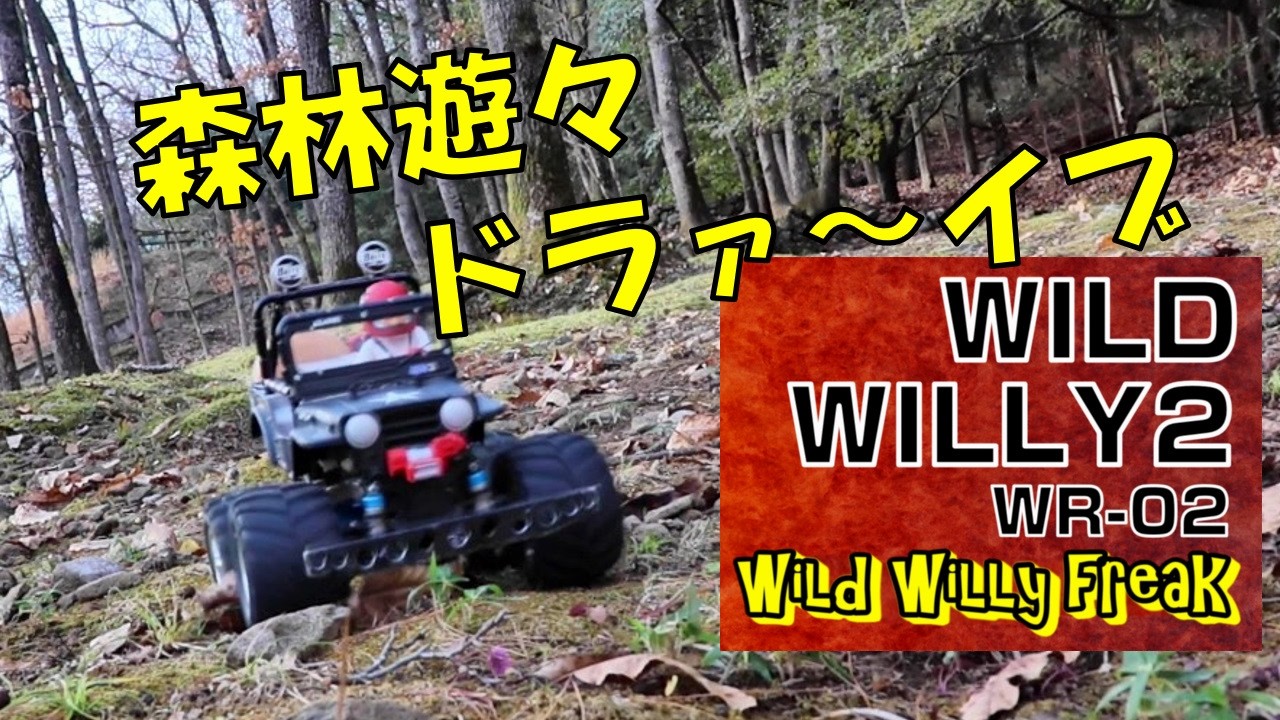 RC・ラジコン】WILD WILLY 2・WR-02・TAMIYA・森林遊々ドライブ