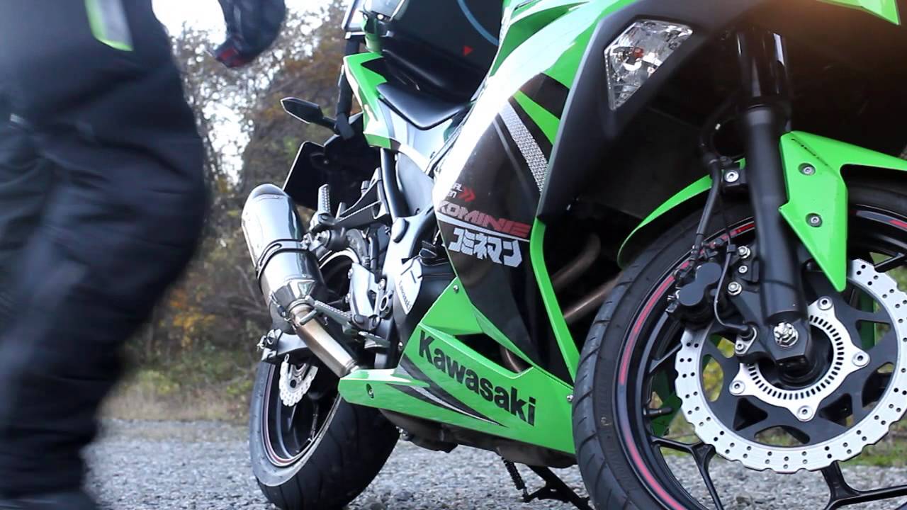ninja250用 ヨシムラ R-77Sサイクロン EXPORT SPEC スリップオンの