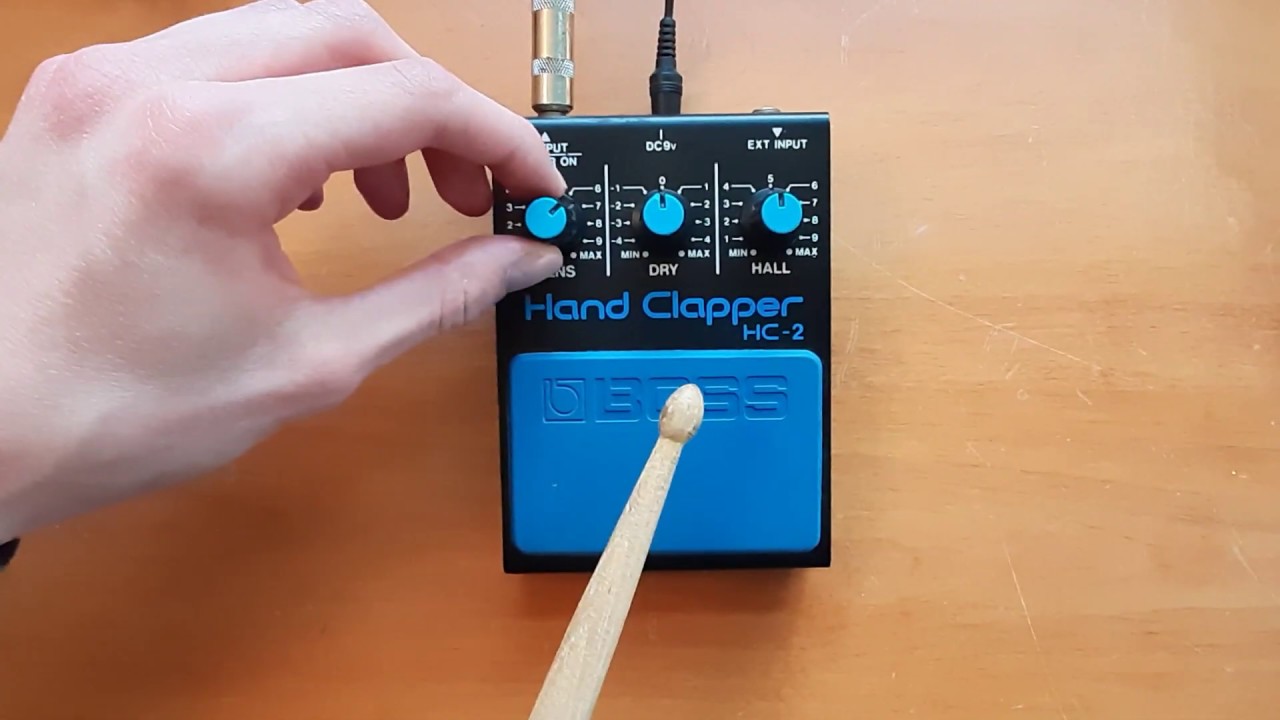 Vintage 80s Roland Boss HC 2 Hand Clapper for sale - YouTube
