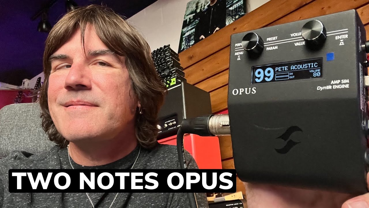 SMALLEST GUITAR SUPER PROCESSOR!!? Two Notes OPUS - YouTube