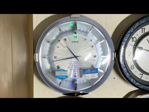 SEIKO ILLUMINA RE545L からくり時計 - YouTube