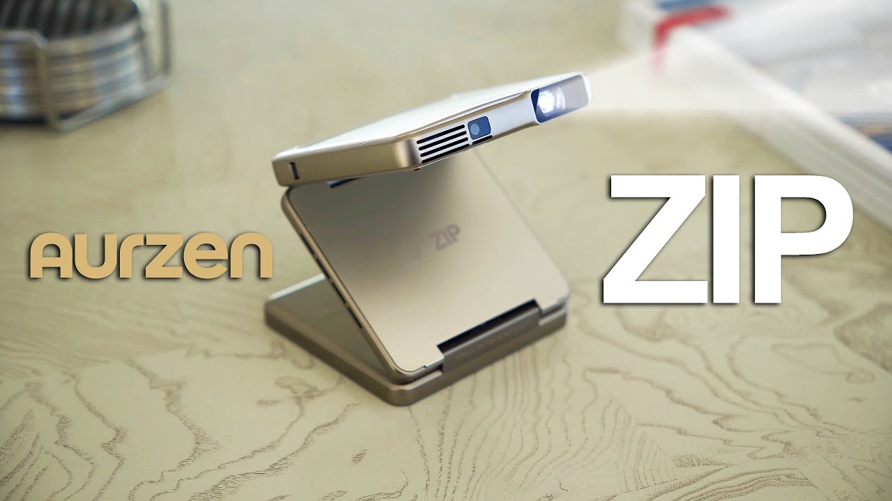Aurzen ZIP Series – Portable Smart Mini Projectors with Foldable
