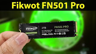 Fikwot FN501 Pro 2TB NVMe SSD M.2 2280 PCIe Gen3 x4 specifications