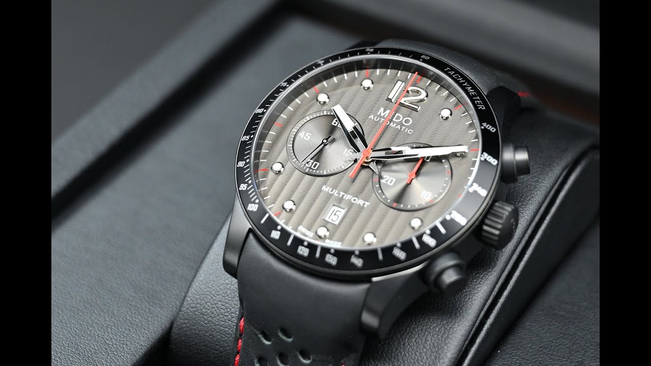 MIDO Multifort Chronograph Automatic M025.627.36.061.00 - YouTube