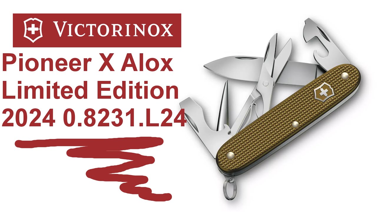 Victorinox 0.8231.L24 Victorinox Pioneer X 93mm , Alox Limited
