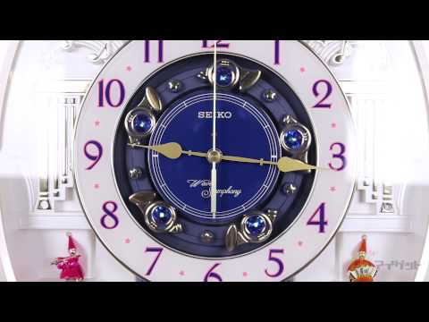 セイコークロック RE572S - YouTube