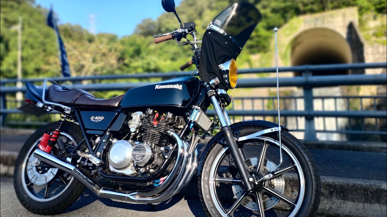 風防が胸熱！☆Z400FXやんちゃ仕様変更(J1) - YouTube