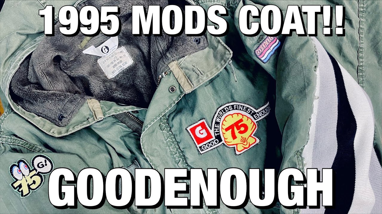 GOODENOUGH] Introducing a national treasure! This 1995 mod coat is