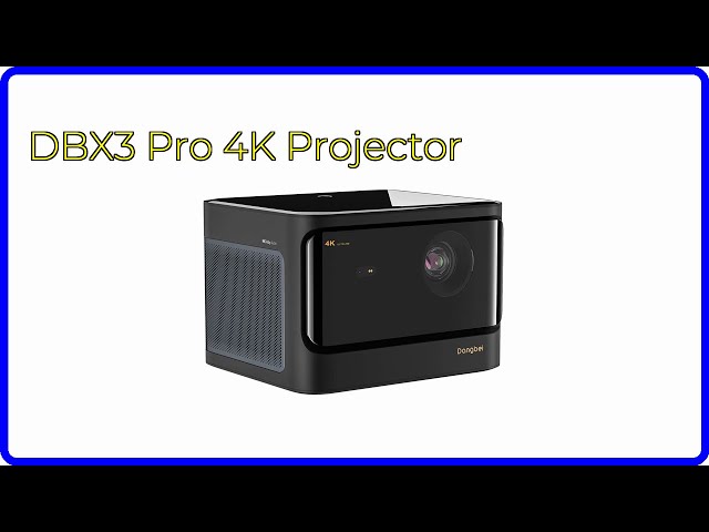 REVIEW (2026): DBX3 Pro 4K Projector. ESSENTIAL details. - YouTube