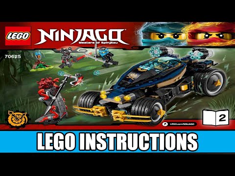 LEGO Instructions | Ninjago | 70625 | Samurai VXL (Book 2) - YouTube