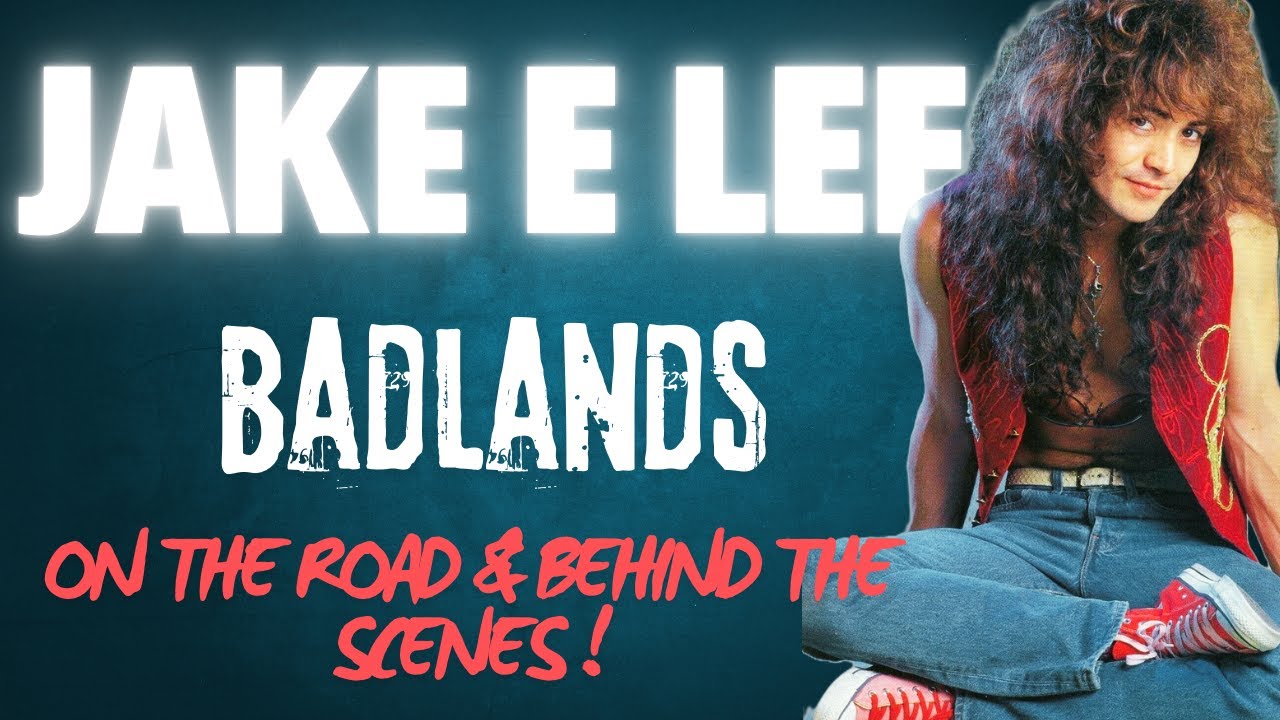 Jake E Lee - Badlands - On The road video diary and live