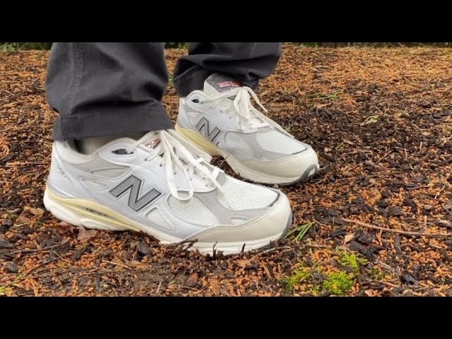 New Balance 990v3 Sea Salt - On Foot Review and Sizing Guide